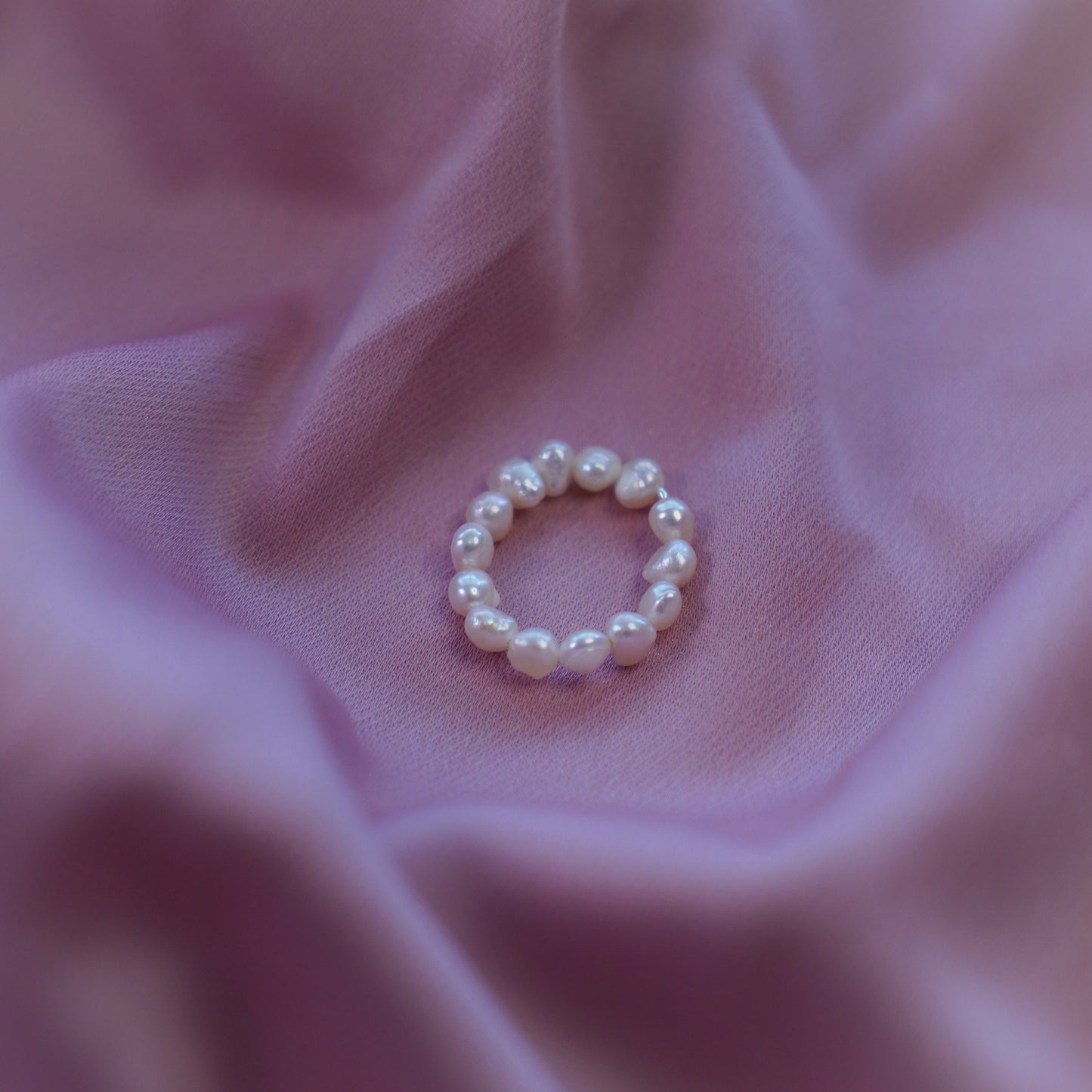 Big pearl ring