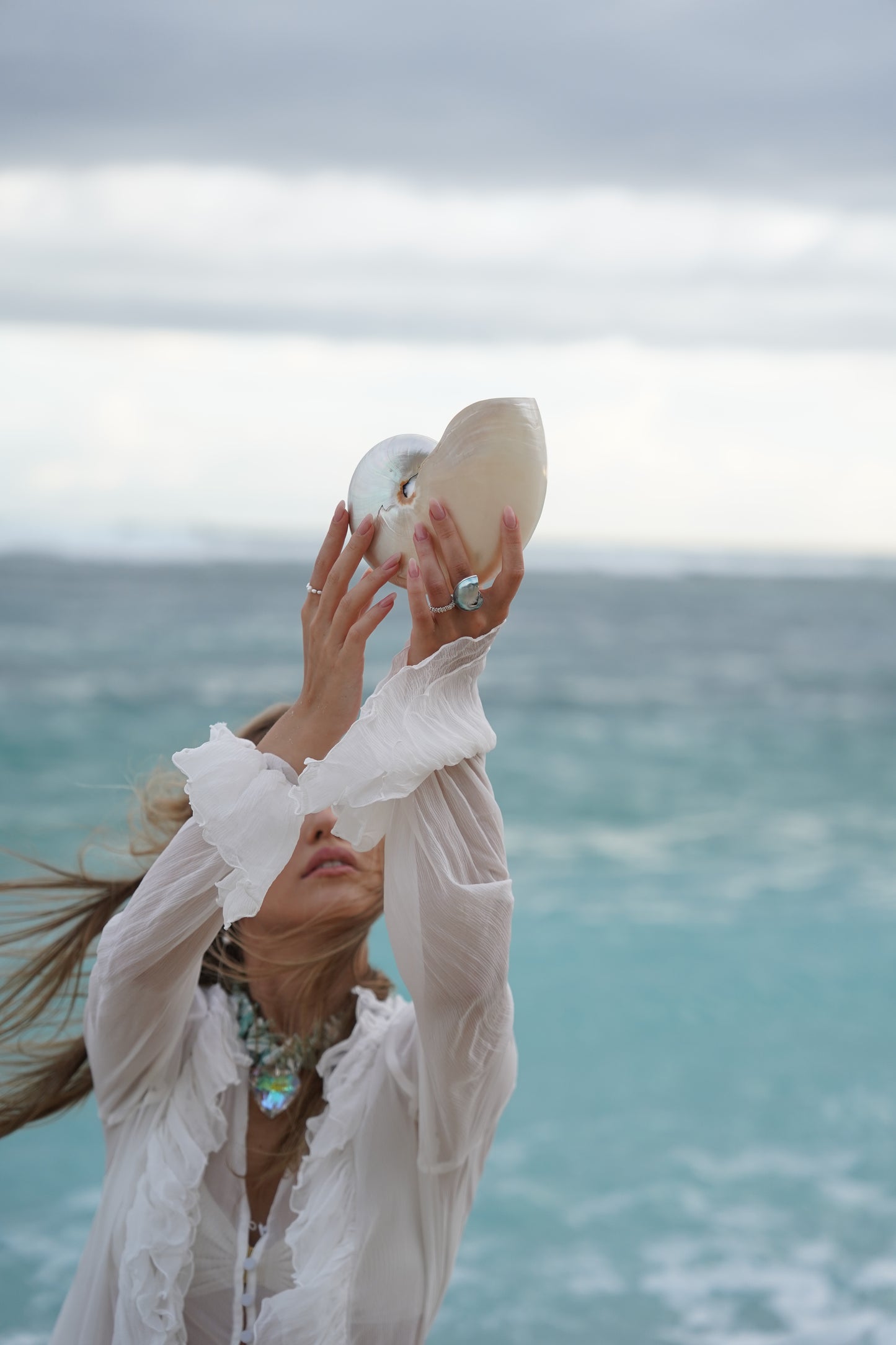 Mermaid heart natural