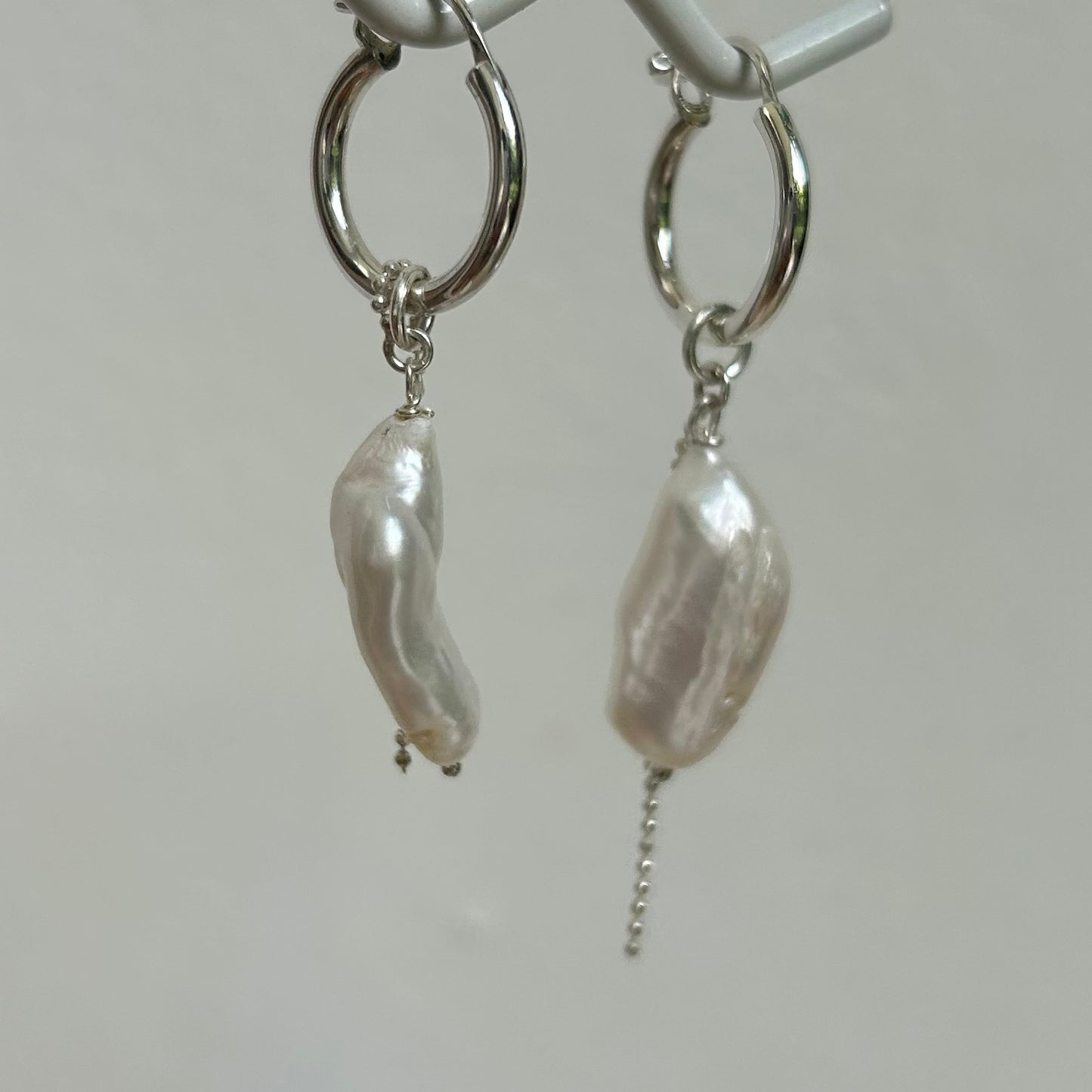 Mermaid tear earrings
