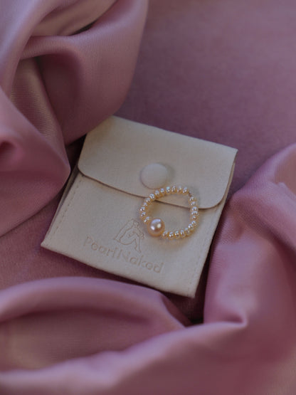 Pearl bubble ring