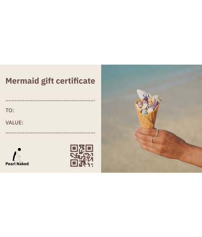 Mermaid gift card