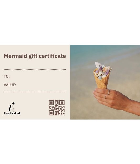 Mermaid gift card