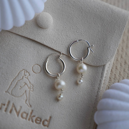 Free pearl earrings